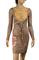 Womens Designer Clothes | ROBERTO CAVALLI Fitted Stretch Dress #357 View 1