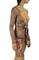 Womens Designer Clothes | ROBERTO CAVALLI Fitted Stretch Dress #357 View 4