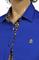 Womens Designer Clothes | ROBERTO CAVALLI Ladies’ Dress Shirt/Blouse In Royal Blue #367 View 8