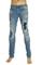 Mens Designer Clothes | Roberto Cavalli Men’s Fitted Jeans #109 View 1