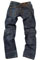 Mens Designer Clothes | ROBERTO CAVALLI Mens Crinkled Jeans #58 View 3