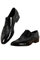 Designer Clothes Shoes | JUST CAVALLI Men’s Oxford Leather Dress Shoes #279 View 1
