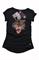 Womens Designer Clothes | ROBERTO CAVALLI Ladies Angry Tiger Embroidery Top #175 View 8