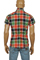 Mens Designer Clothes | DOLCE & GABBANA Men’s Crinkle Short Sleeve Shirt #413 View 4