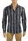 Mens Designer Clothes | DOLCE & GABBANA Men's Dress Shirt In Black 472 View 1