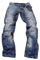 Mens Designer Clothes | DOLCE & GABBANA Mens Washed Jeans #151 View 1