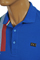Mens Designer Clothes | DOLCE & GABBANA Men's Polo Shirt In Blue #444 View 7