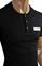 Mens Designer Clothes | DOLCE & GABBANA men's polo shirt with front logo appliqué 468 View 3