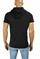 Mens Designer Clothes | DOLCE & GABBANA men's hooded shirt with short sleeve 470 View 3