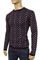 Mens Designer Clothes | DOLCE & GABBANA Mens Round Neck Fitted Sweater #163 View 1