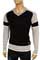 Mens Designer Clothes | DOLCE & GABBANA Knitted V-Neck Sweater #151 View 1