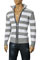 Mens Designer Clothes | DOLCE & GABBANA Men's Knit Zip Up Sweater #190 View 1