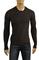 Mens Designer Clothes | DOLCE & GABBANA Men's Knit Fitted Sweater #224 View 1