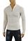 Mens Designer Clothes | DOLCE & GABBANA Men's Knit Fitted Zip Sweater #226 View 1