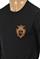 Mens Designer Clothes | DOLCE & GABBANA men's sweater with patch logo appliqué 254 View 4
