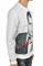 Mens Designer Clothes | DOLCE & GABBANA men's sweatshirt with front print 255 View 3