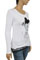 Womens Designer Clothes | DOLCE & GABBANA Ladies Long Sleeve Top #386 View 2