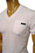 Mens Designer Clothes | DOLCE & GABBANA Mens V-Neck Short Sleeve Tee #112 View 4
