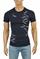 Mens Designer Clothes | DOLCE & GABBANA t-hirt in navy blue color 257 View 1
