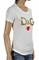 Womens Designer Clothes | DOLCE & GABBANA women’s cotton t-shirt with front print logo 261 View 2