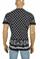 Mens Designer Clothes | DOLCE & GABBANA men's t-shirt with multiple print 263 View 2