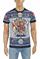 Mens Designer Clothes | DOLCE & GABBANA men's t-shirt with multiple print 266 View 1