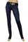 Womens Designer Clothes | DOLCE & GABBANA Ladies Skinny Leg JEANS With Belt #140 View 2