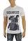 Mens Designer Clothes | DSQUARED Men’s T-Shirt with front print 11 View 1