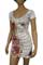 Womens Designer Clothes | Ed Hardy by Christian Audigier Lady's Short Sleeve Dress #12 View 1
