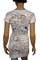 Womens Designer Clothes | Ed Hardy by Christian Audigier Lady's Short Sleeve Dress #12 View 2