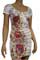 Womens Designer Clothes | Ed Hardy by Christian Audigier Lady's Short Sleeve Dress #12 View 3