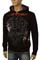 Mens Designer Clothes | ED HARDY Cotton Hoodie, 2012 Winter Collection #2 View 2