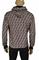 Mens Designer Clothes | FENDI FF men's cotton hoodie with print logo 55 View 3