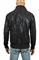 Mens Designer Clothes | FENDI FF Men's Bomber Jacket In Black 9 View 5