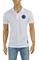 Mens Designer Clothes | FENDI men’s cotton polo shirt in white 30 View 1