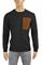 Mens Designer Clothes | FENDI men's cotton sweatshirt with FF front print 36 View 1