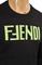 Mens Designer Clothes | FENDI men's round neck front print sweater 56 View 4