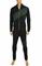 Mens Designer Clothes | FENDI men's tracksuit in black color 5 View 1