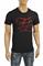 Mens Designer Clothes | FENDI men's cotton t-shirt with front print 37 View 1