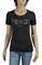 Womens Designer Clothes | FENDI women’s cotton T-shirt with front logo appliqué 40 View 1