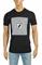Mens Designer Clothes | FENDI men's cotton t-shirt with front FF print 43 View 1