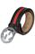 Mens Designer Clothes | GUCCI Double G Buckle Belt With Red And Green Stripe 19 View 1