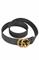 Mens Designer Clothes | GUCCI Double G Snake Leather Buckle Belt 55 View 2