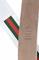 Mens Designer Clothes | GUCCI GG leather buckle belt with red and green stripe 75 View 4