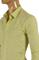 Mens Designer Clothes | GUCCI Men's Button Front Dress Shirt #326 View 4