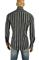 Mens Designer Clothes | GUCCI Men's Button Front Dress Shirt #348 View 4