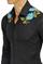 Mens Designer Clothes | GUCCI Men’s Cotton Duke Embroidered Shirt with Flowers #366 View 6