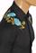 Mens Designer Clothes | GUCCI Men’s Cotton Duke Embroidered Shirt with Flowers #366 View 7