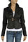 Womens Designer Clothes | GUCCI Ladies Artificial Leather Jacket #102 View 3