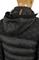 Mens Designer Clothes | GUCCI Men's Hooded Warm Jacket In Black #139 View 3